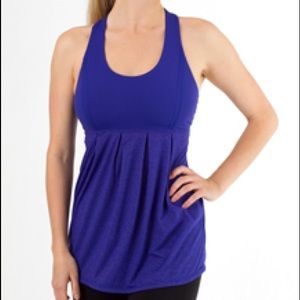 Lululemon Power Dance tank in Wish Blue size 4